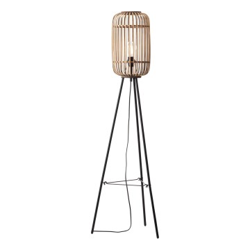 Brilliant - Grīdas lampa WOODROW 1xE27/60W/230V bambuss