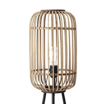 Brilliant - Grīdas lampa WOODROW 1xE27/60W/230V bambuss