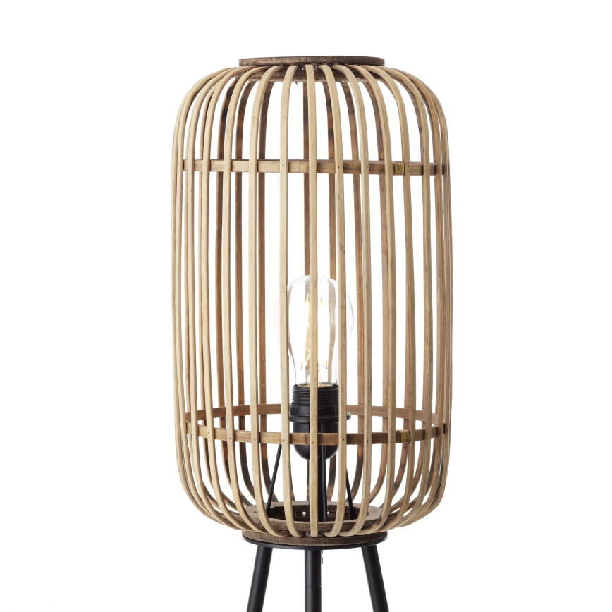 Brilliant - Grīdas lampa WOODROW 1xE27/60W/230V bambuss