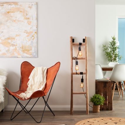 Brilliant - Grīdas stāvlampa LADDER 3xE27/42W/230V - FSC sertificēts