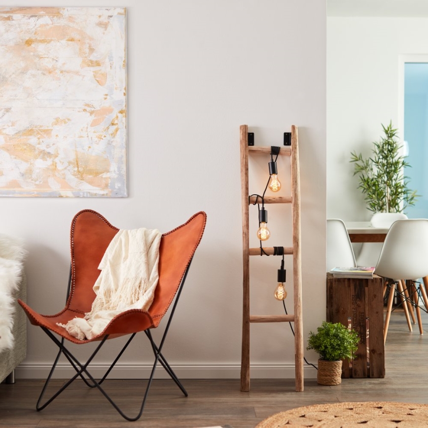 Brilliant - Grīdas stāvlampa LADDER 3xE27/42W/230V - FSC sertificēts