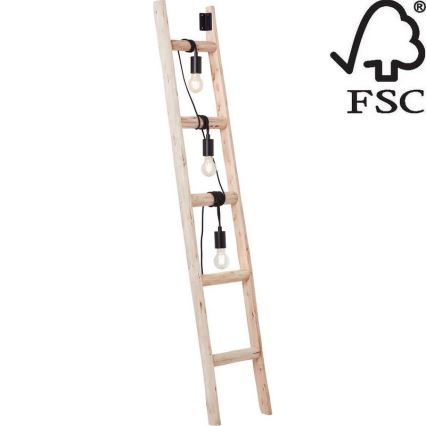 Brilliant - Grīdas stāvlampa LADDER 3xE27/42W/230V