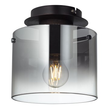 Brilliant - Griestu lampa BETH 1xE27/60W/230V melna/dūmakaina