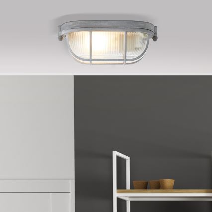 Brilliant - griestu lampa BOBBI 1xE27/40W/230V pelēka