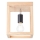 Brilliant - Griestu lampa NEREA 1xE27/15W/230V ozols