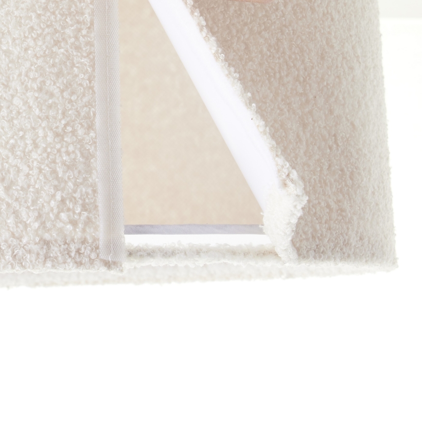 Brilliant - Griestu lampa TEDDY 2xE27/20W/230V Ø 35 cm krēmkrāsaina