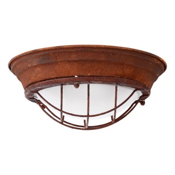 Brilliant - griestu lampa TYPHOON, 2xE27/30W/230V, sarkanbrūna