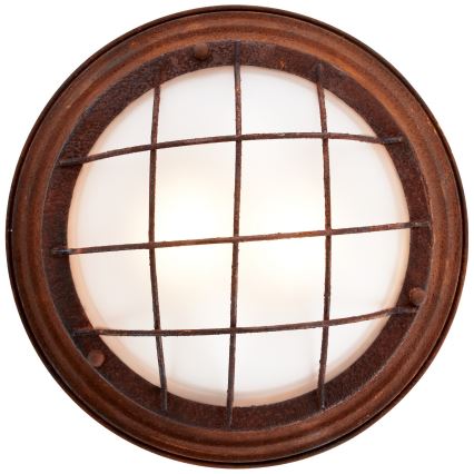 Brilliant - griestu lampa TYPHOON, 2xE27/30W/230V, sarkanbrūna