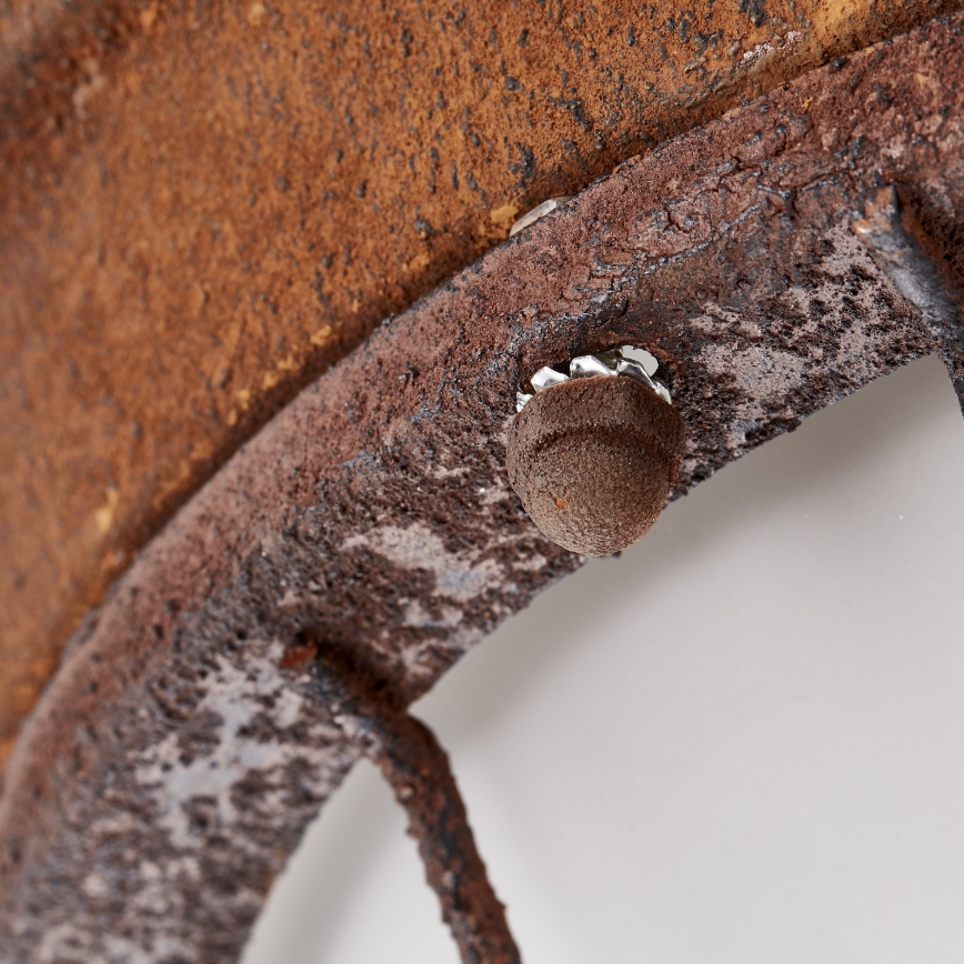 Brilliant - griestu lampa TYPHOON, 2xE27/30W/230V, sarkanbrūna