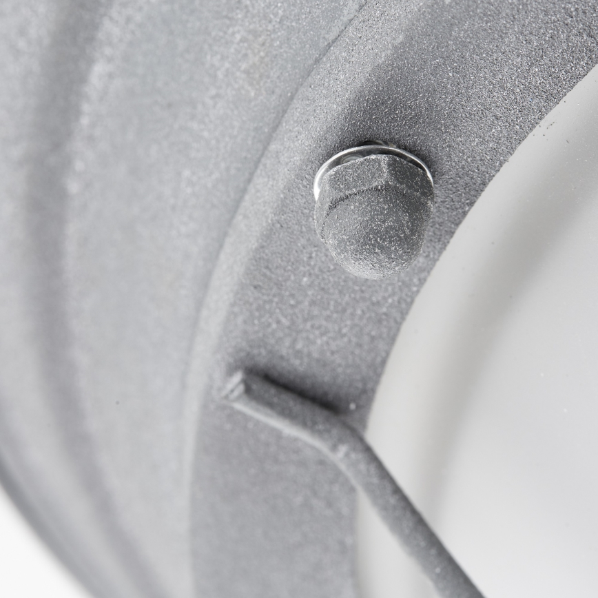 Brilliant - Griestu lampa TYPHOON 2xE27/30W/230V Ø 34 cm pelēka