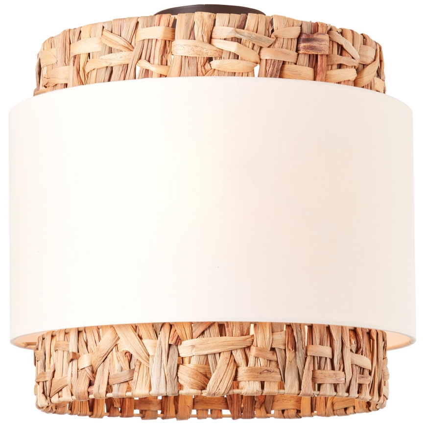Brilliant - Griestu lampa WATERLILLY 2xE27/60W/230V d. 35 cm krēmkrāsa