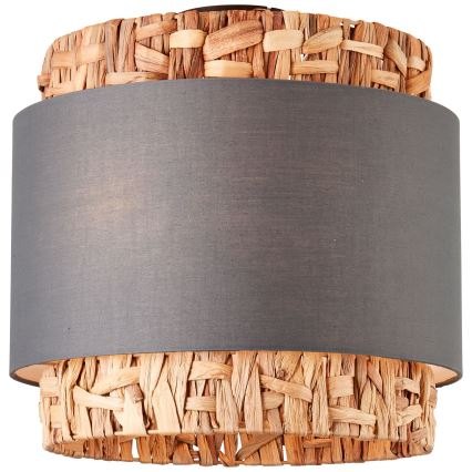 Brilliant - Griestu lampa WATERLILLY 2xE27/60W/230V d. 35 cm pelēka