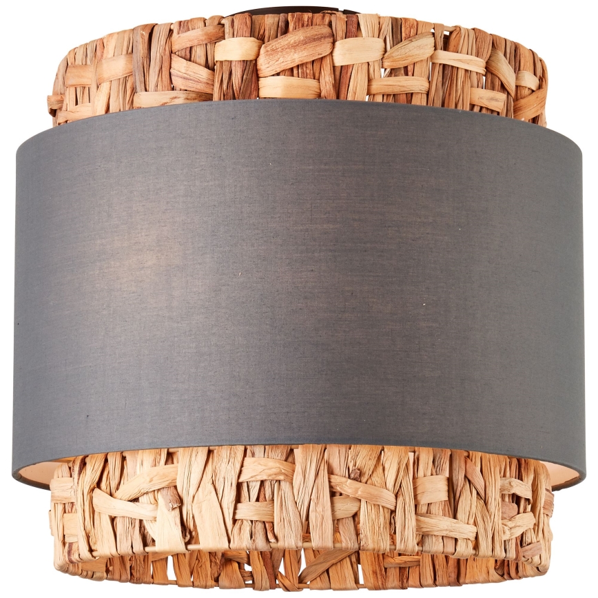 Brilliant - Griestu lampa WATERLILLY 2xE27/60W/230V d. 35 cm pelēka