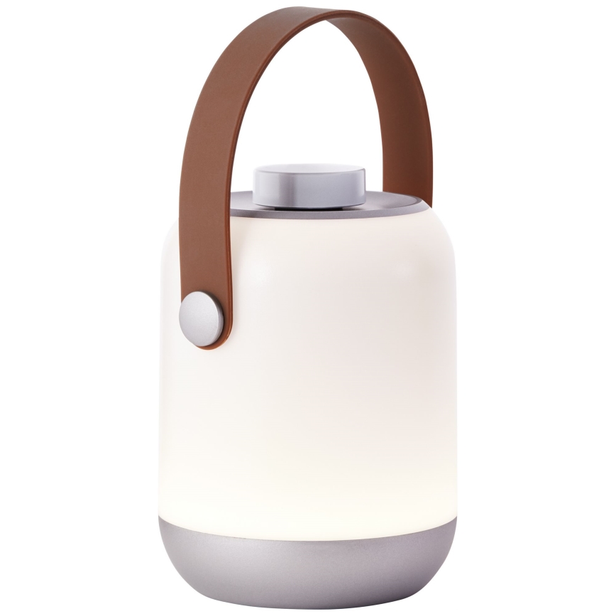 Brilliant - LED Aptumšojama āra galda lampa GEMMA LED/1,9W/5V IP44 balta