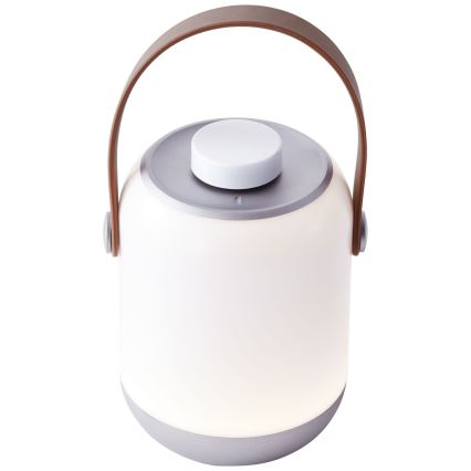 Brilliant - LED Aptumšojama āra galda lampa GEMMA LED/1,9W/5V IP44 balta