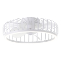 Brilliant - LED aptumšojama griestu lampa ar ventilatoru CAPO LED/36W/230V 2700-6500K Ø 48 cm balta + ar tālvadības pulti