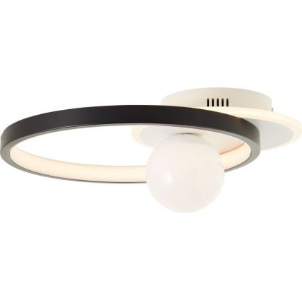 Brilliant - LED Aptumšojama griestu lampa ATLANTA LED/24W/230V melna/balta