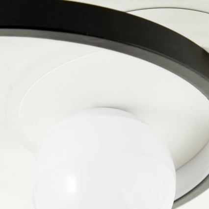 Brilliant - LED Aptumšojama griestu lampa ATLANTA LED/24W/230V melna/balta