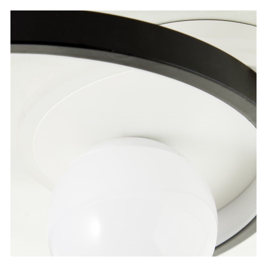 Brilliant - LED Aptumšojama griestu lampa ATLANTA LED/24W/230V melna/balta