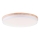 Brilliant - LED Aptumšojama griestu lampa BAARLO LED/36W/230V 3000-6500K d. 50 cm balta/gumijkoks + tālvadības pults - FSC sertificēts