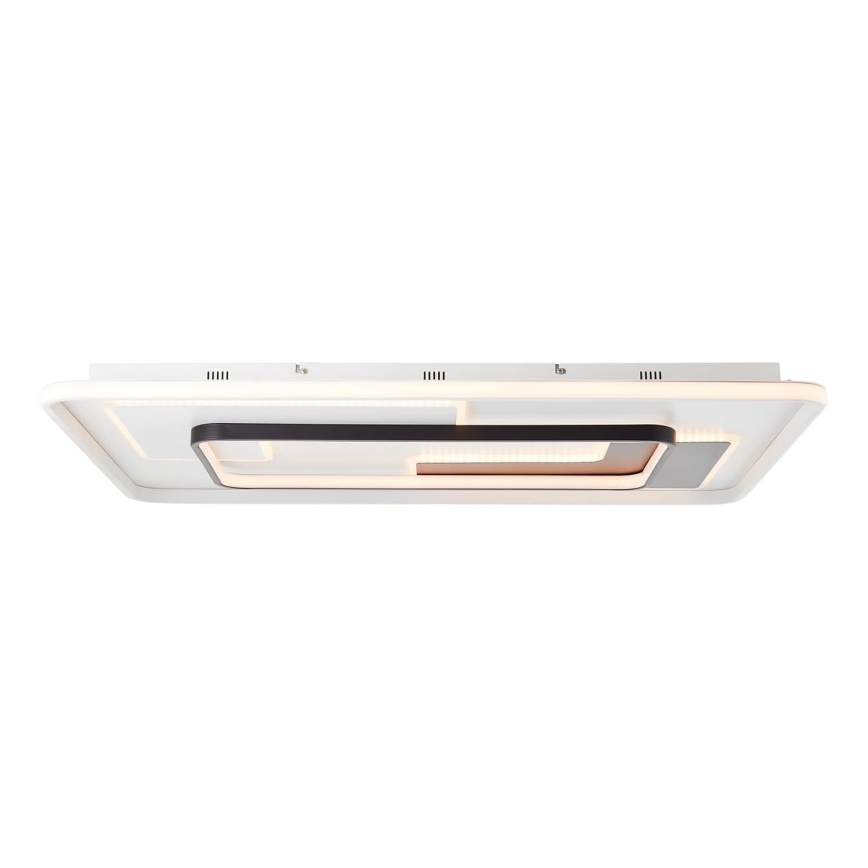 Brilliant - LED Aptumšojama griestu lampa BARDEN LED/57W/230V 3000-6800K 60x90 cm balta + tālvadības pults