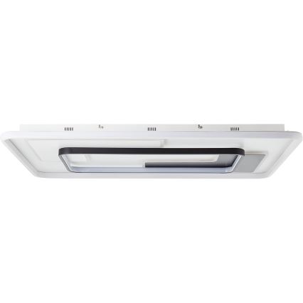 Brilliant - LED Aptumšojama griestu lampa BARDEN LED/57W/230V 3000-6800K 60x90 cm balta + tālvadības pults