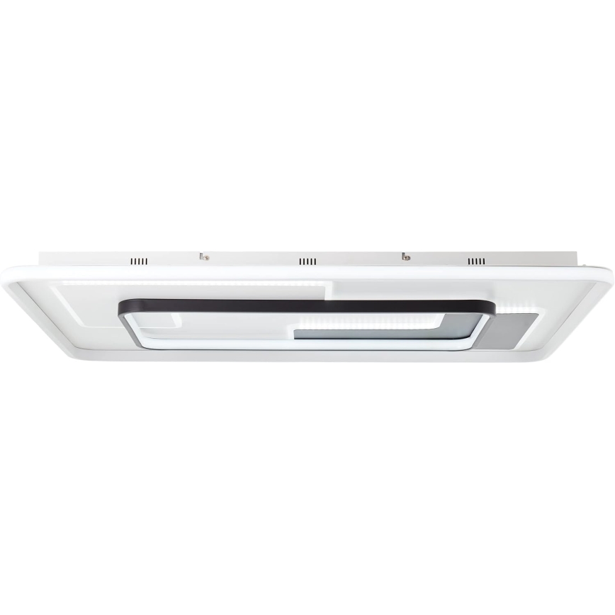 Brilliant - LED Aptumšojama griestu lampa BARDEN LED/57W/230V 3000-6800K 60x90 cm balta + tālvadības pults