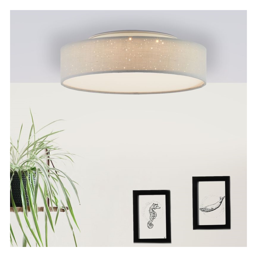 Brilliant - LED Aptumšojama griestu lampa BASKA LED/12W/230V d. 38 cm 3000K