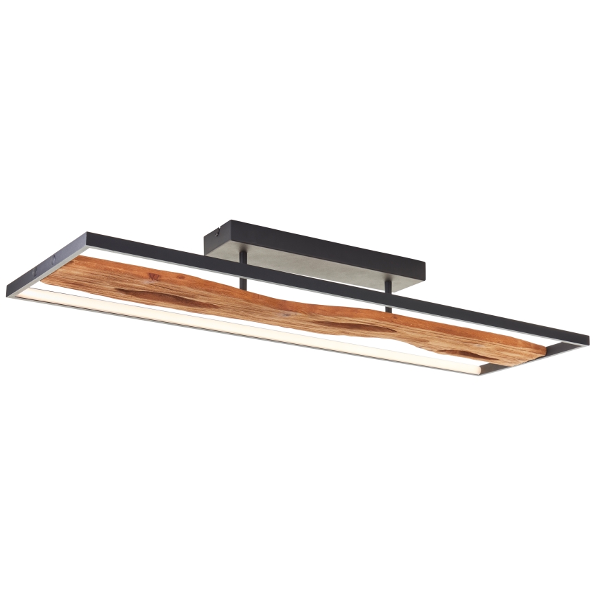 Brilliant - LED Aptumšojama griestu lampa CHAUMONT LED/48W/230V gumijkoks - FSC sertificēts