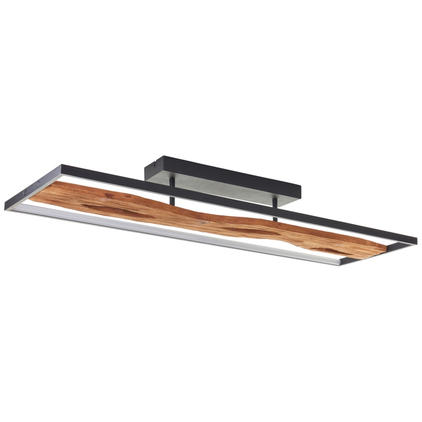 Brilliant - LED Aptumšojama griestu lampa CHAUMONT LED/48W/230V gumijkoks - FSC sertificēts