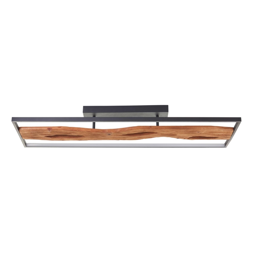 Brilliant - LED Aptumšojama griestu lampa CHAUMONT LED/48W/230V gumijkoks - FSC sertificēts