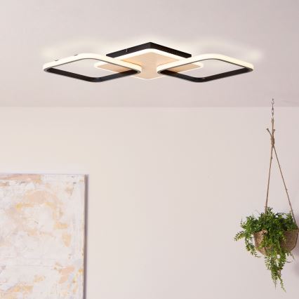 Brilliant - LED Aptumšojama griestu lampa DENNET LED/40W/230V 3000K 62x62 cm