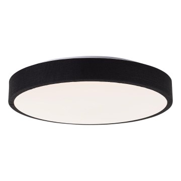 Brilliant - LED Aptumšojama griestu lampa FILIZ LED/24W/230V d. 38,5 cm melna