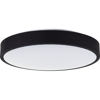 Brilliant - LED Aptumšojama griestu lampa FILIZ LED/24W/230V d. 38,5 cm melna