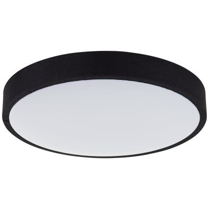 Brilliant - LED Aptumšojama griestu lampa FILIZ LED/24W/230V d. 38,5 cm melna