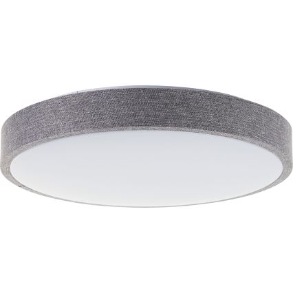 Brilliant - LED Aptumšojama griestu lampa FILIZ LED/24W/230V d. 38,5 cm pelēka