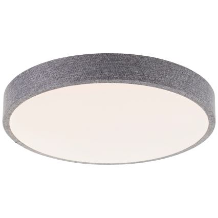 Brilliant - LED Aptumšojama griestu lampa FILIZ LED/24W/230V d. 38,5 cm pelēka