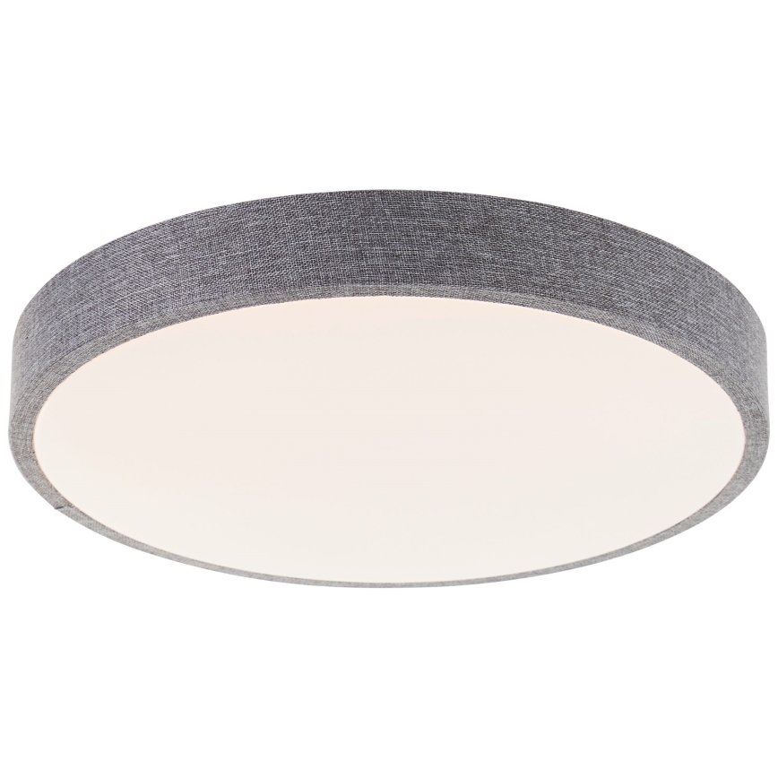 Brilliant - LED Aptumšojama griestu lampa FILIZ LED/24W/230V d. 38,5 cm pelēka
