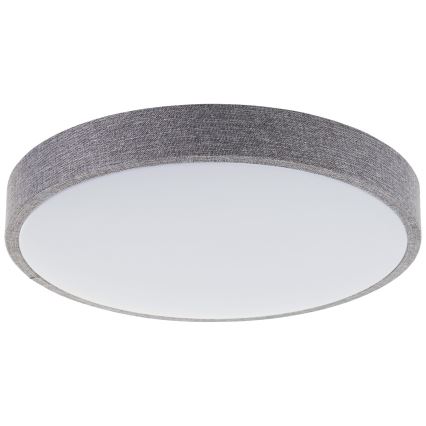 Brilliant - LED Aptumšojama griestu lampa FILIZ LED/24W/230V d. 38,5 cm pelēka