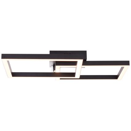 Brilliant - LED Aptumšojama griestu lampa KJORN LED/32W/230V 3000K melna