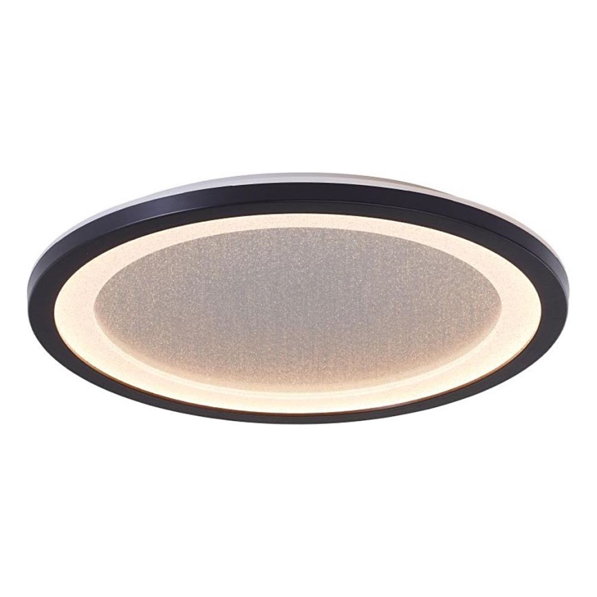Brilliant - LED Aptumšojama griestu lampa MOSAKO LED/20W/230V 2700K d. 29,5 cm melna