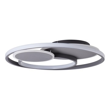 Brilliant - LED Aptumšojama griestu lampa RUNDA LED/50W/230V 3000-6500K melna + tālvadības pults