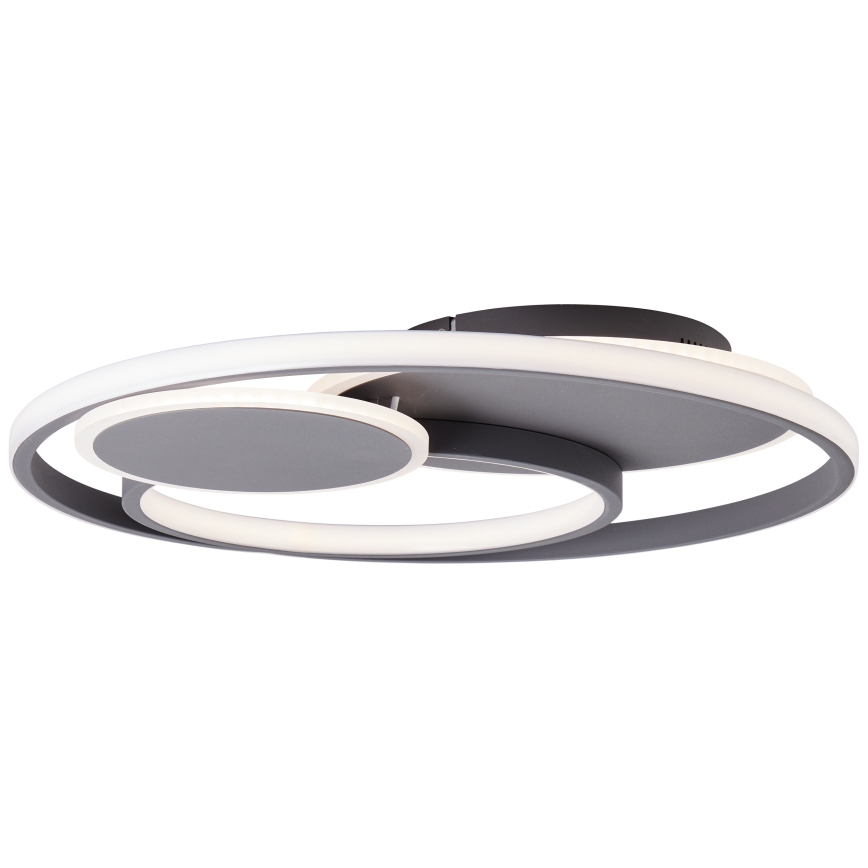 Brilliant - LED Aptumšojama griestu lampa RUNDA LED/50W/230V 3000-6500K melna + tālvadības pults