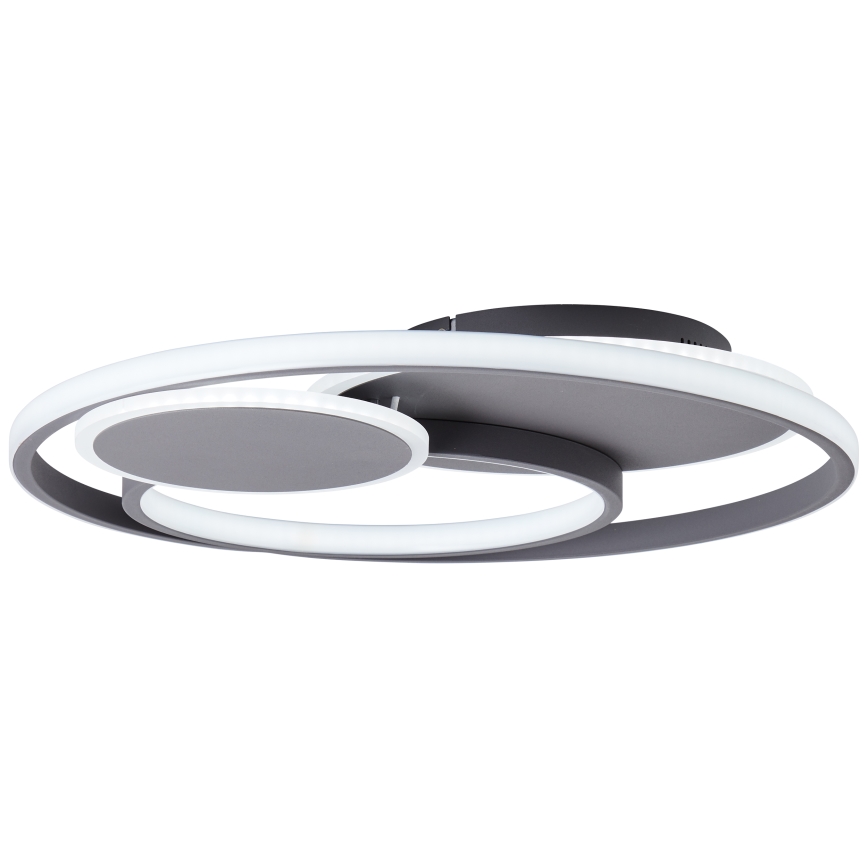 Brilliant - LED Aptumšojama griestu lampa RUNDA LED/50W/230V 3000-6500K melna + tālvadības pults
