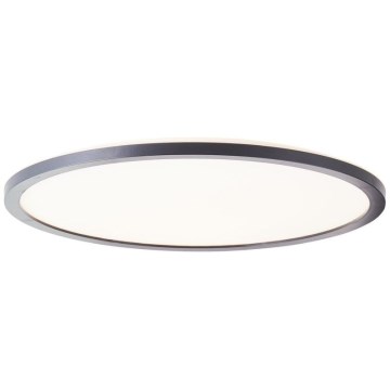Brilliant - LED aptumšojama griestu lampa SORELL LED/24W/230V 3000-6500K Ø 42 cm melna + tālvadības pults