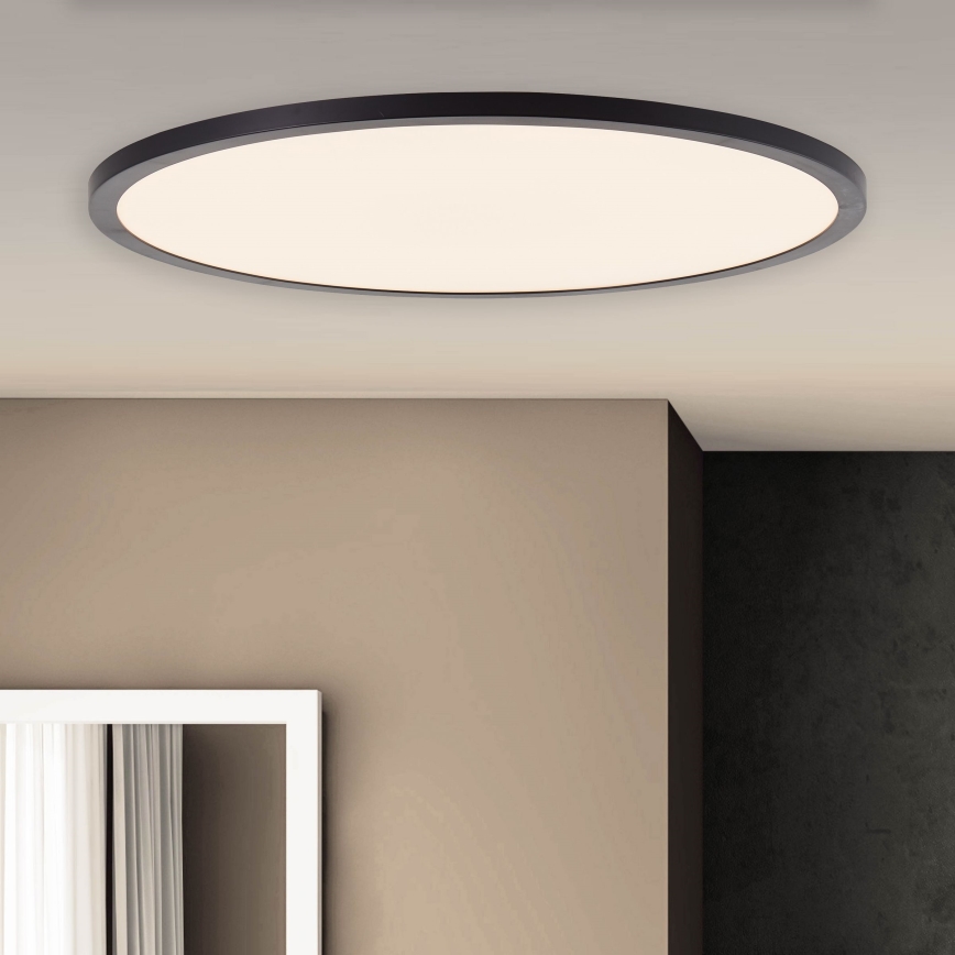 Brilliant - LED aptumšojams griestu gaismeklis TUCO LED/33W/230V 3000-6500K Ø 50 cm melns + ar tālvadības pulti