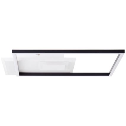 Brilliant - LED Aptumšojama griestu lampa IORGO LED/40W/230V 3000K 43,5x43,5 cm balta/melna
