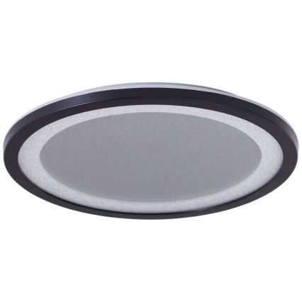 Brilliant - LED Aptumšojama griestu lampa MOSAKO LED/20W/230V 2700K d. 29,5 cm melna