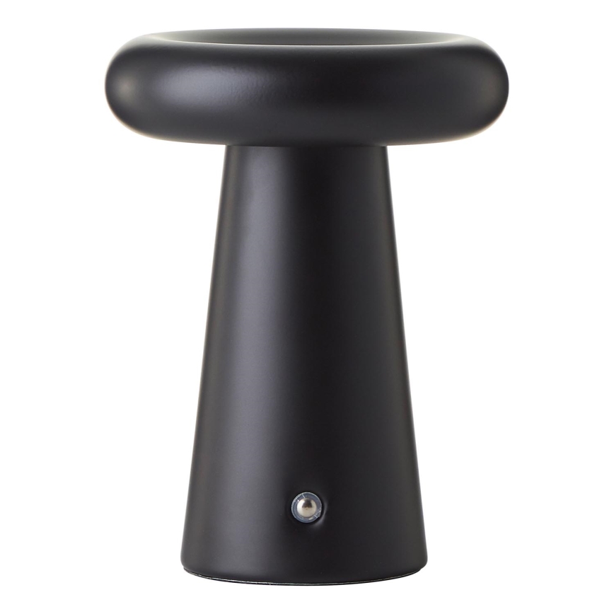 Brilliant - LED Aptumšojama skārienvadāma āra galda lampa MUFFIN LED/3W/5V USB IP44 melna