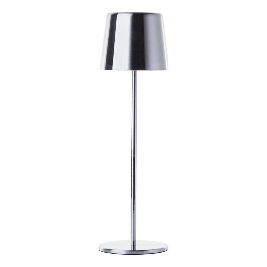 Brilliant - LED Aptumšojama skārienvadāma āra lampa XAANA LED/4W/5V 3000/4000/6500K IP44 spīdīgi hromēts